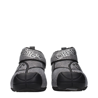Sneakers in cotone nero Off-White
