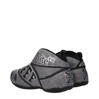 Sneakers in cotone nero Off-White