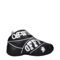 Baskets montantes Off-White en cuir noir