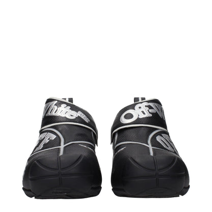 Sneakers alte in pelle nera Off-White