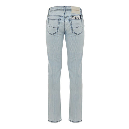 Jeans skinny in cotone blu Jacob Cohen