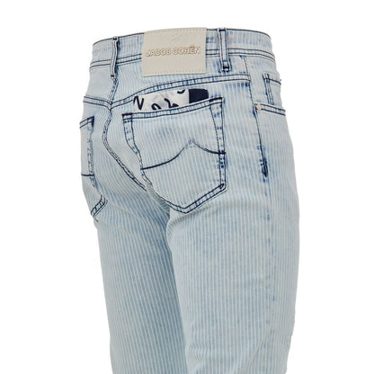 Jeans skinny in cotone blu Jacob Cohen