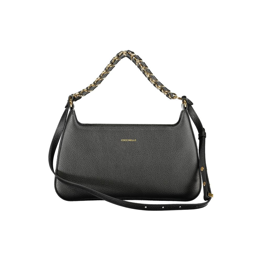 Borsa a mano da donna in pelle Coccinelle Nero