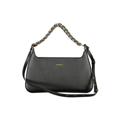 Borsa a mano da donna in pelle Coccinelle Nero