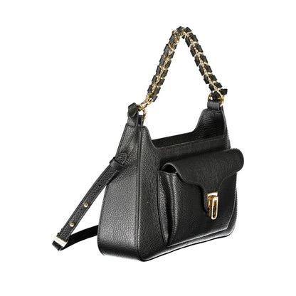 Borsa a mano da donna in pelle Coccinelle Nero