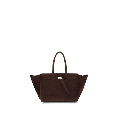 Sac à bandoulière Bos Taurus en cuir de veau marron Benedetta Bruzziches