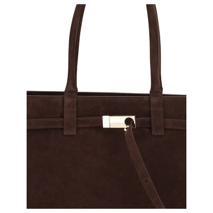 Sac à bandoulière Bos Taurus en cuir de veau marron Benedetta Bruzziches