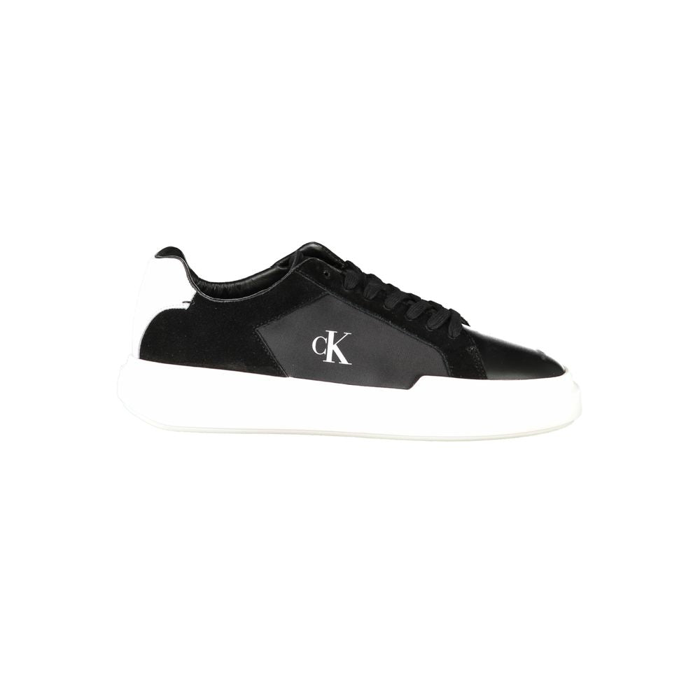 Baskets Calvin Klein Nero en cuir pour homme