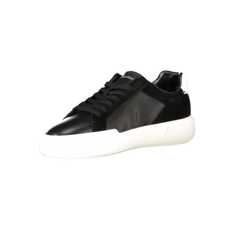 Baskets Calvin Klein Nero en cuir pour homme