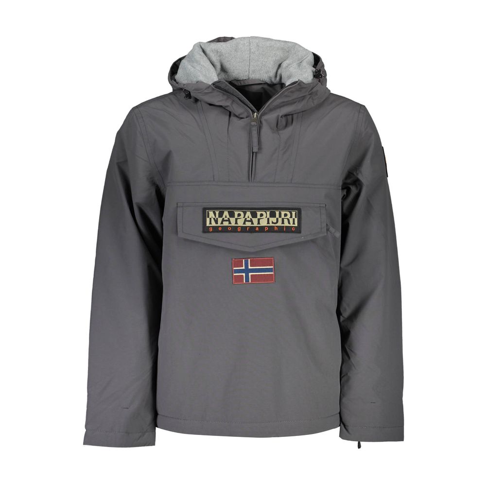Napapijri Grigio Polyamide Veste Homme
