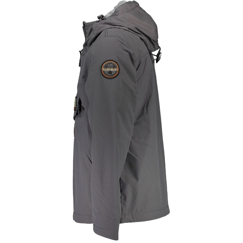 Napapijri Grigio Polyamide Veste Homme