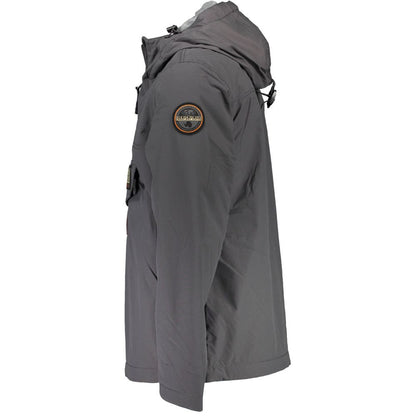 Napapijri Grigio Polyamide Veste Homme