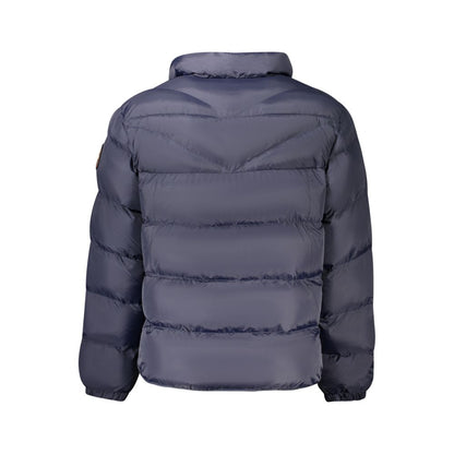 Napapijri Blu Poliammide Veste Homme