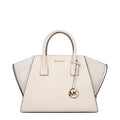 Borsa a mano Michael Kors in pelle beige