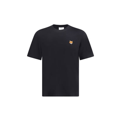 T-shirt Maison Kitsuné in cotone nero