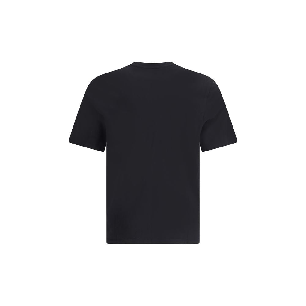 T-shirt Maison Kitsuné in cotone nero
