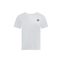 T-shirt en coton blanc Maison Kitsuné