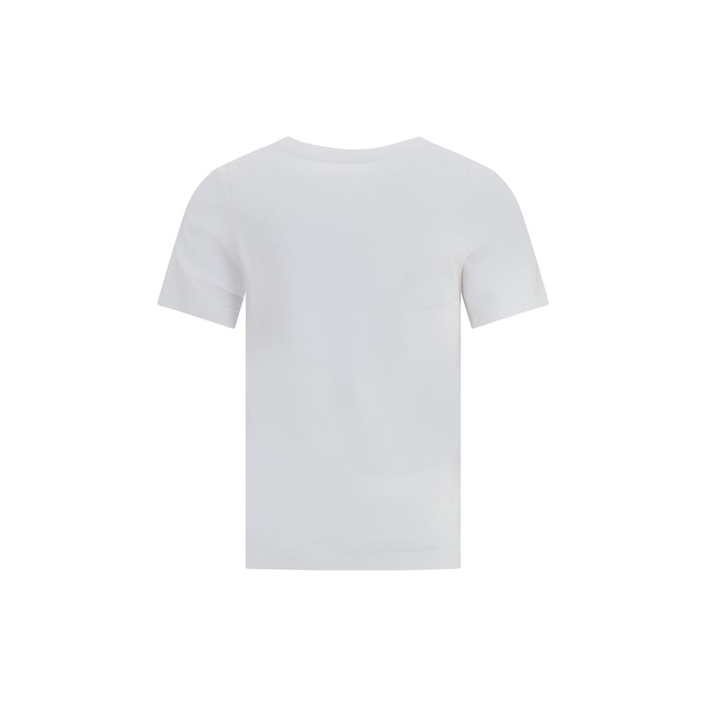 T-shirt en coton blanc Maison Kitsuné