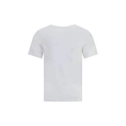 T-shirt en coton blanc Maison Kitsuné