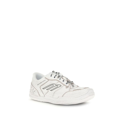 Baskets Balenciaga Bos Taurus en cuir de veau blanc