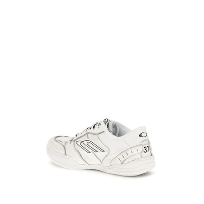 Baskets Balenciaga Bos Taurus en cuir de veau blanc