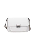 Sac bandoulière en cuir blanc Michael Kors