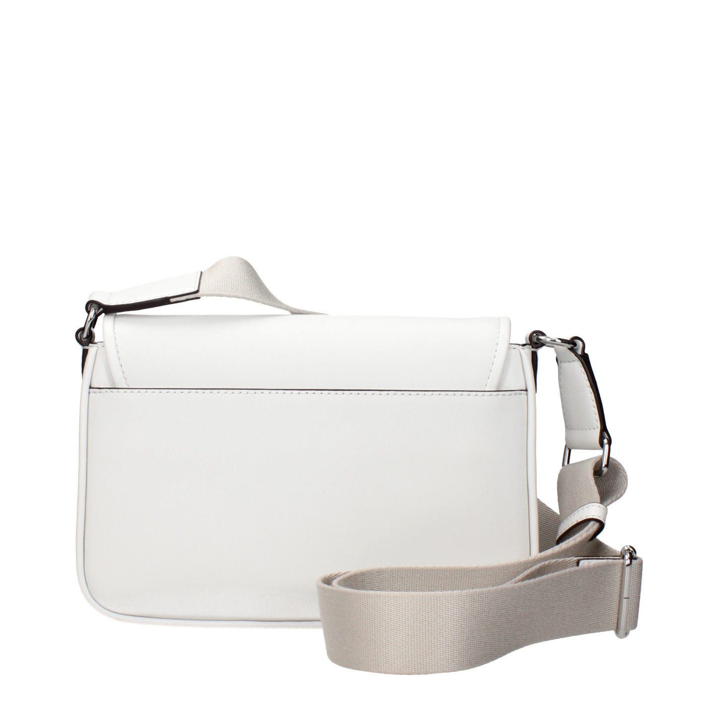 Sac bandoulière en cuir blanc Michael Kors