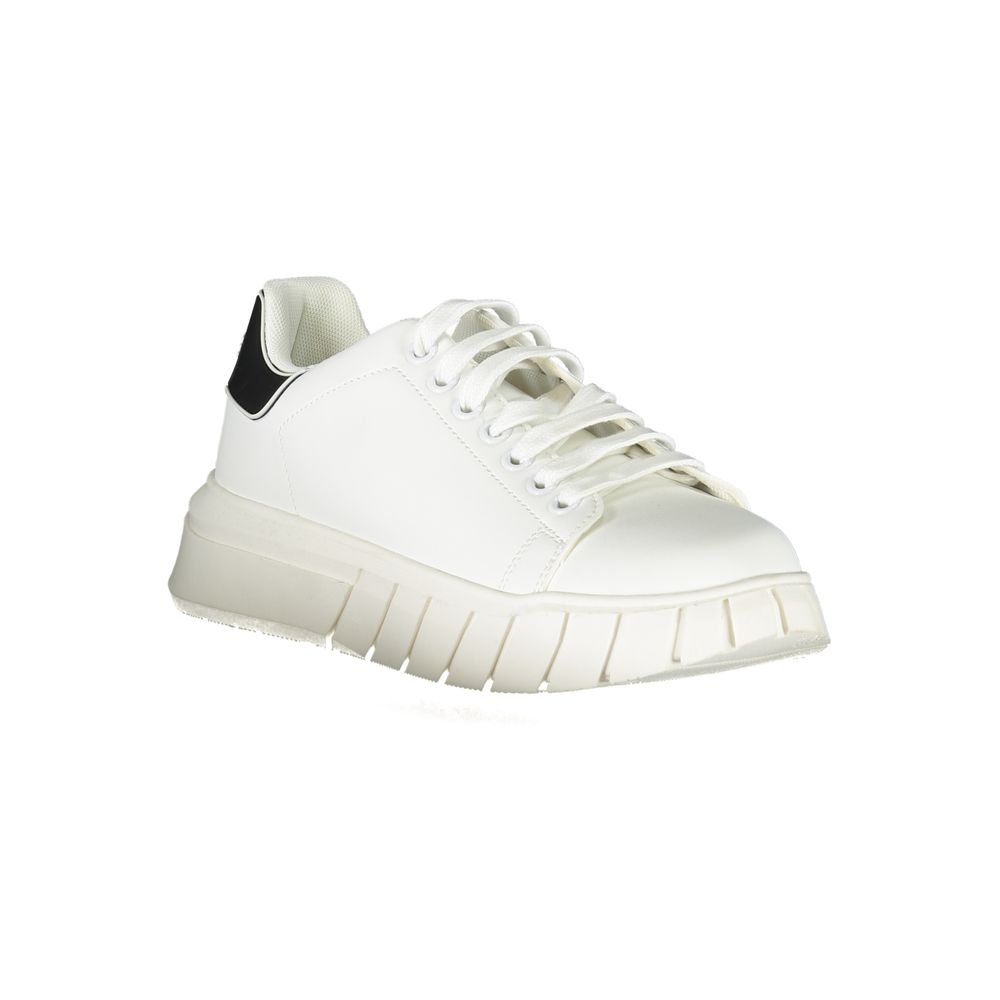 Baskets homme Gaelle Paris Bianco en polyuréthane