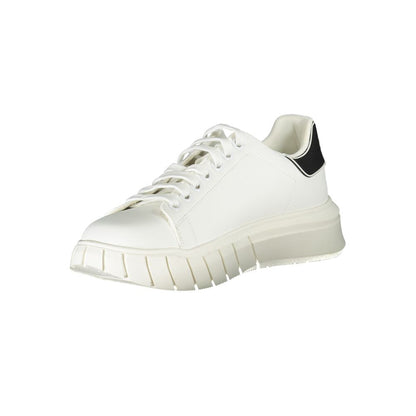 Baskets homme Gaelle Paris Bianco en polyuréthane