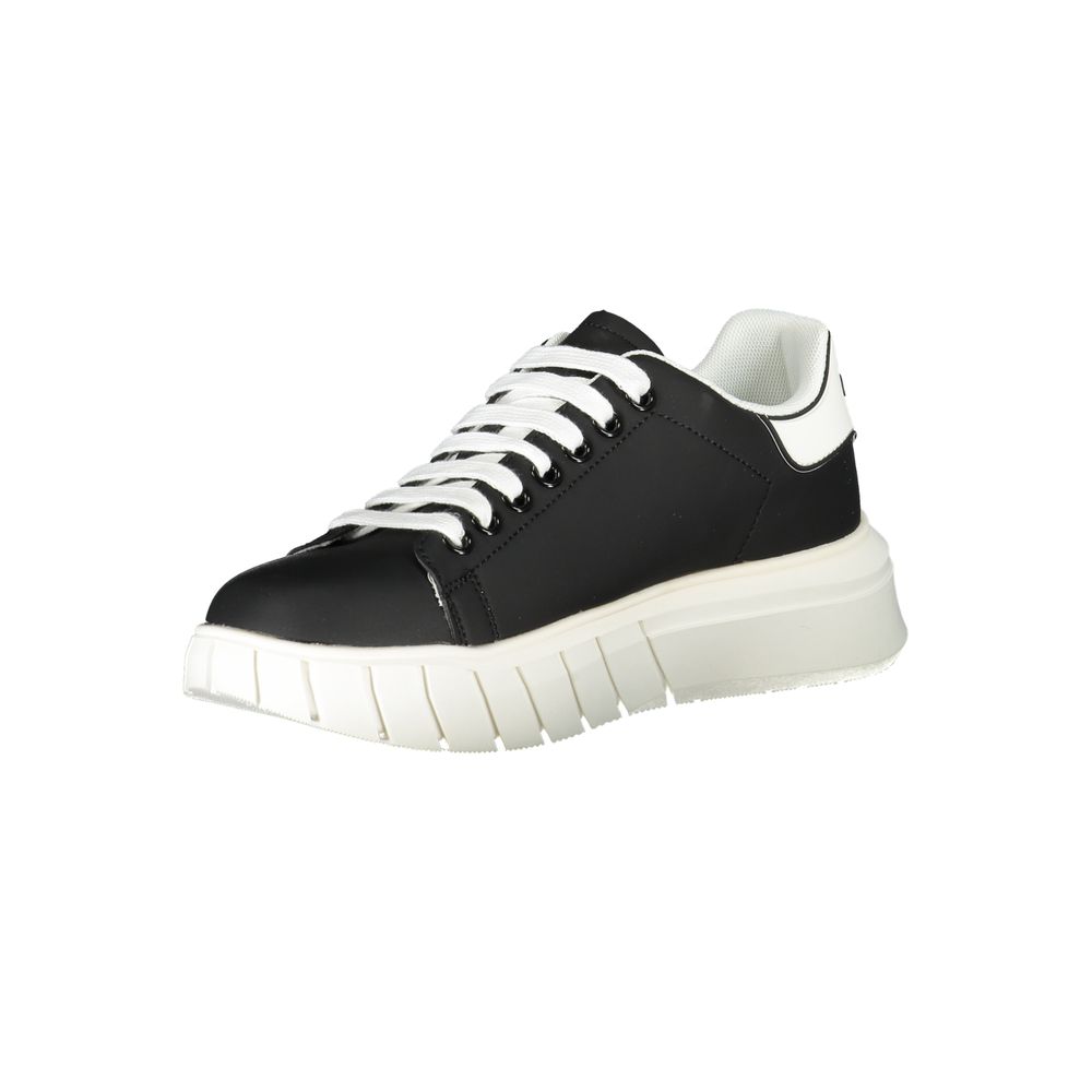 Baskets homme Gaelle Paris en polyuréthane noir