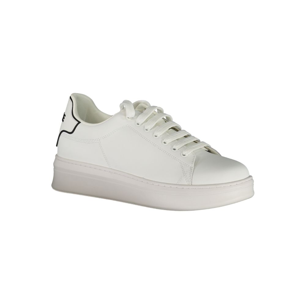 Baskets homme Gaelle Paris Bianco Poliuretano