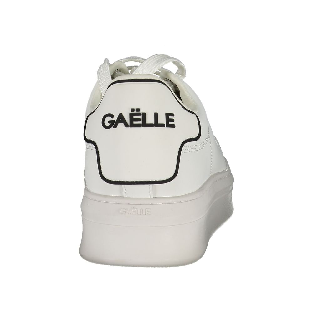 Baskets homme Gaelle Paris Bianco Poliuretano