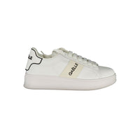 Sneaker da uomo Gaelle Paris in poliuretano bianco