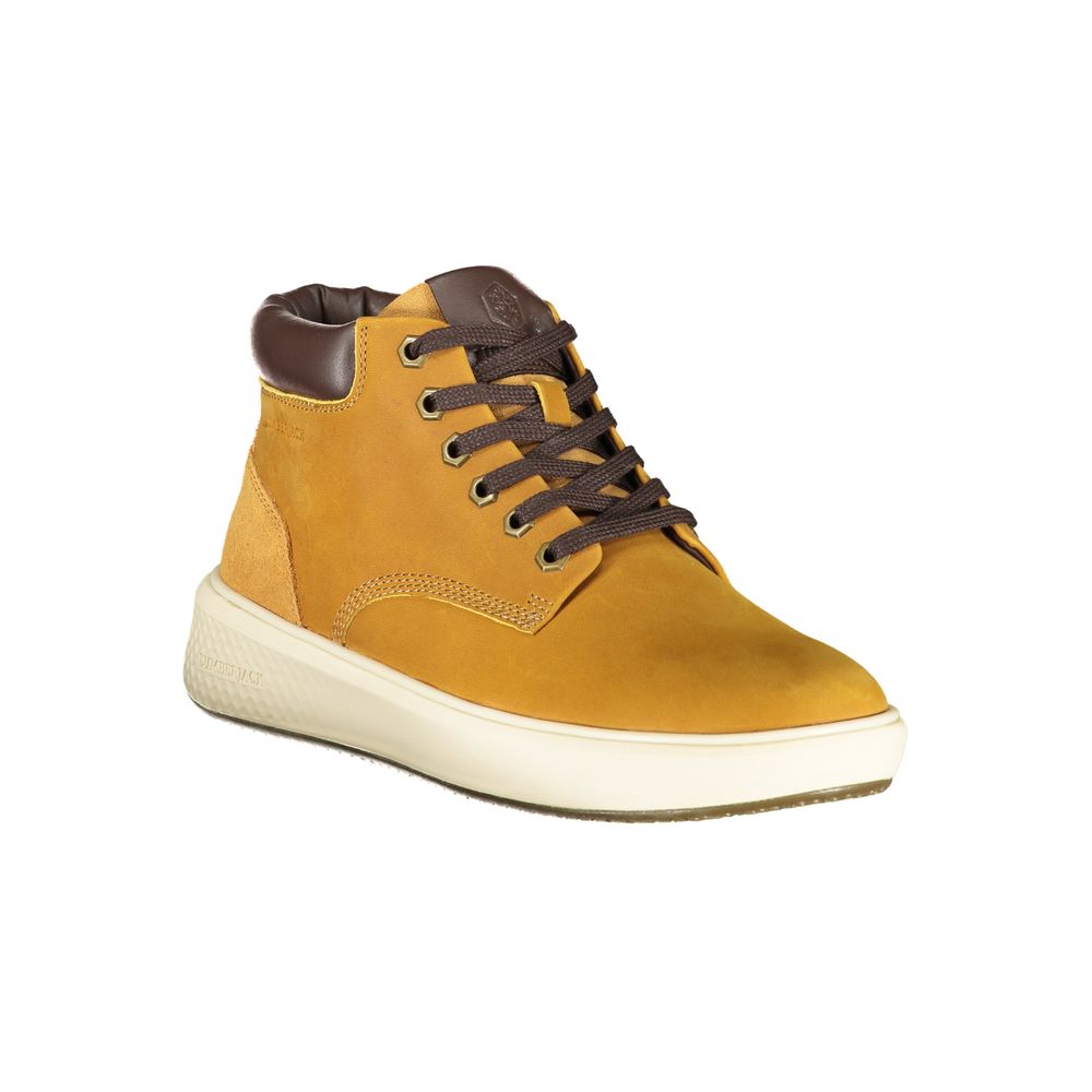 Baskets homme en polyuréthane jaune bûcheron
