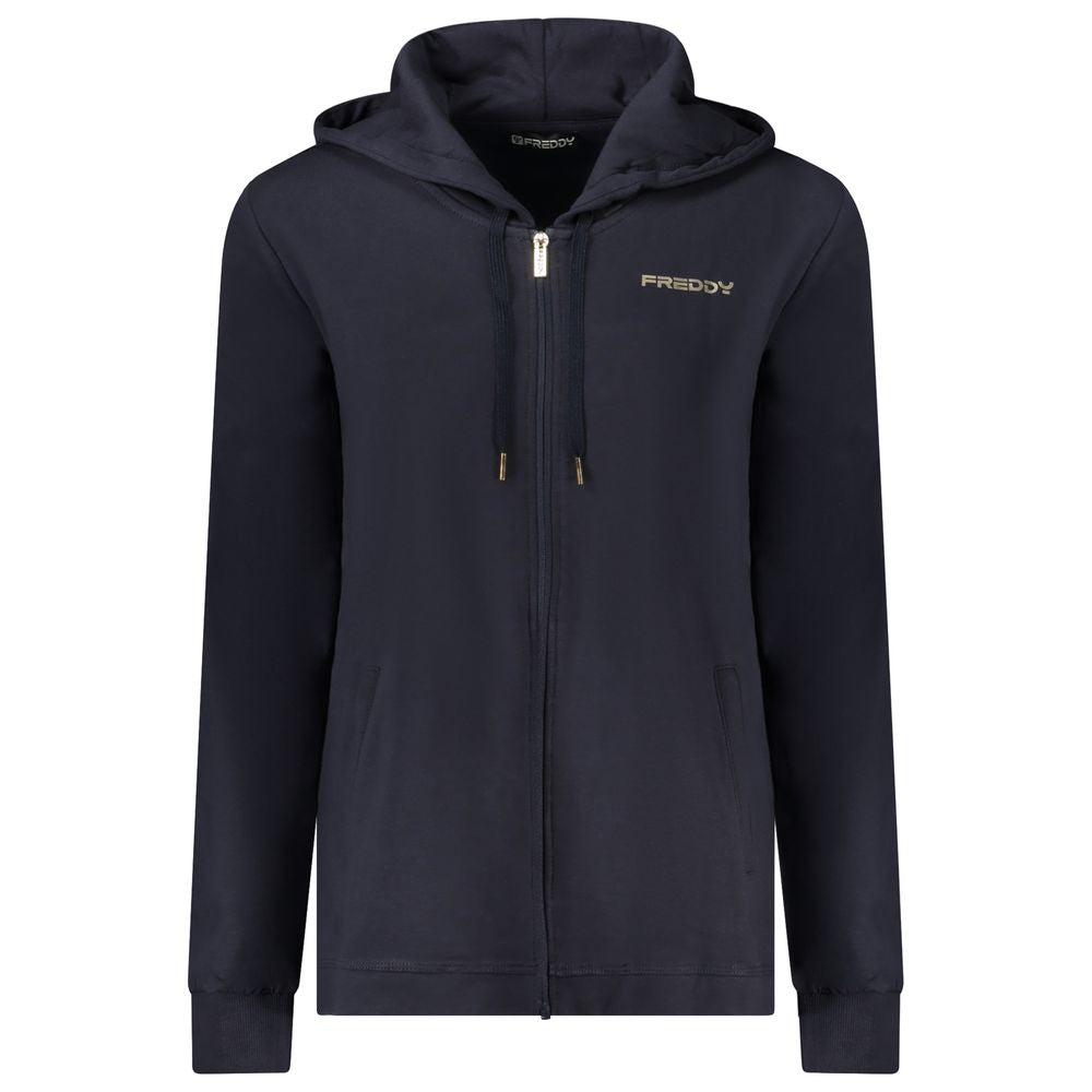 Sweat-shirt en coton Freddy Blu pour femme