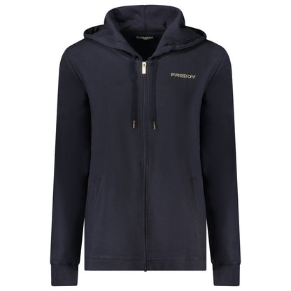 Sweat-shirt en coton Freddy Blu pour femme