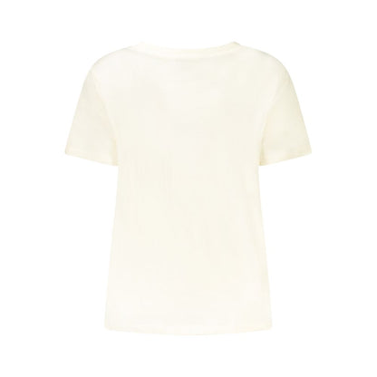 Maglietta da donna in cotone Freddy Bianco