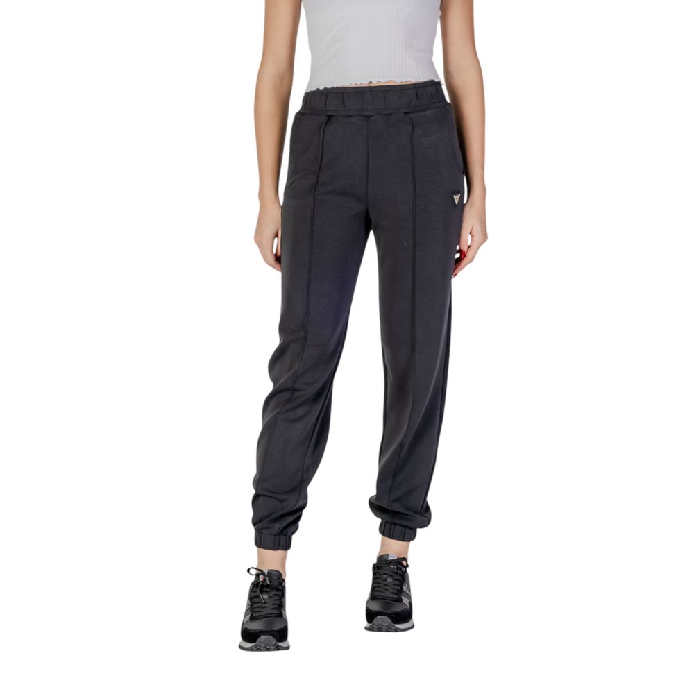 Pantalon de jogging Guess Active en polyester noir (pantalon de sport)