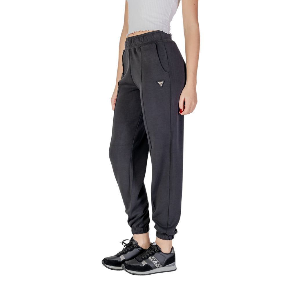 Pantalon de jogging Guess Active en polyester noir (pantalon de sport)