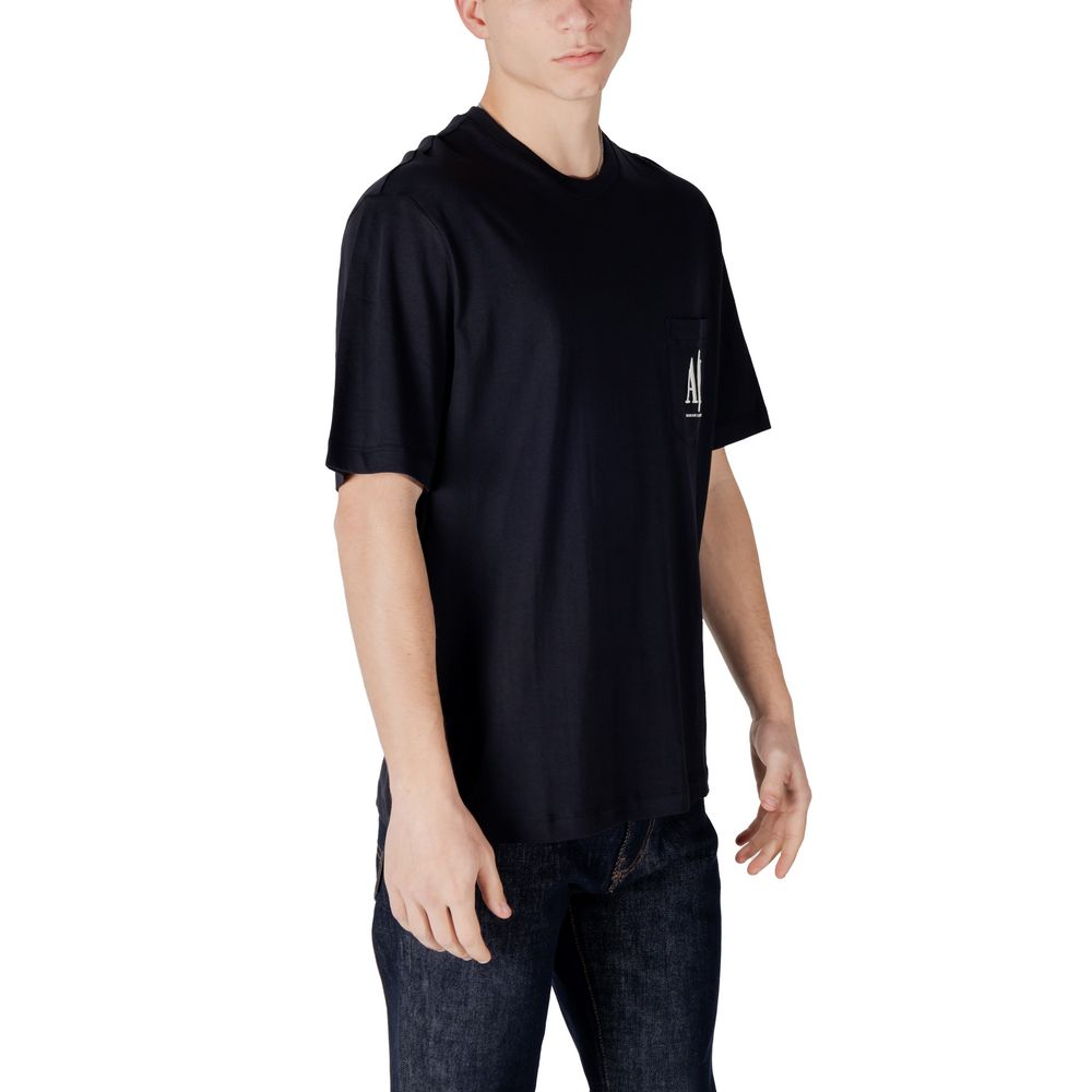 Armani Exchange Abbigliamento sportivo in cotone blu
