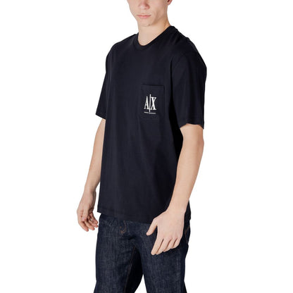 Armani Exchange Abbigliamento sportivo in cotone blu