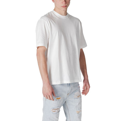 T-shirt blanc en coton Armani Exchange