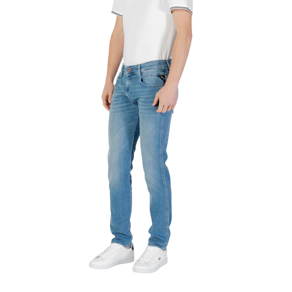 Jean skinny en coton bleu Replay