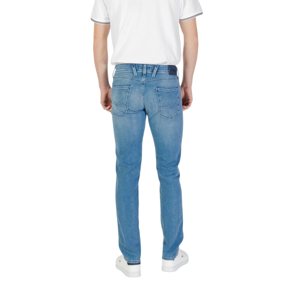 Jean skinny en coton bleu Replay