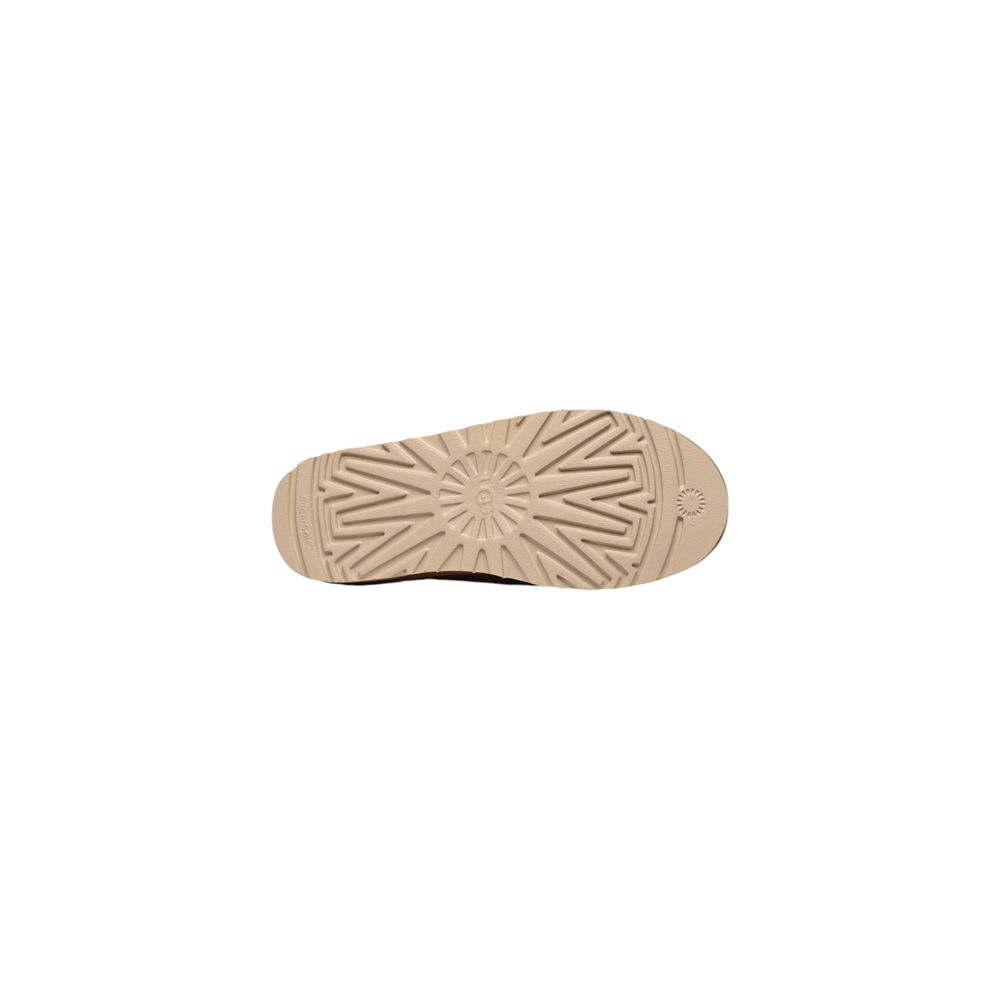Zoccoli in pelle scamosciata beige UGG