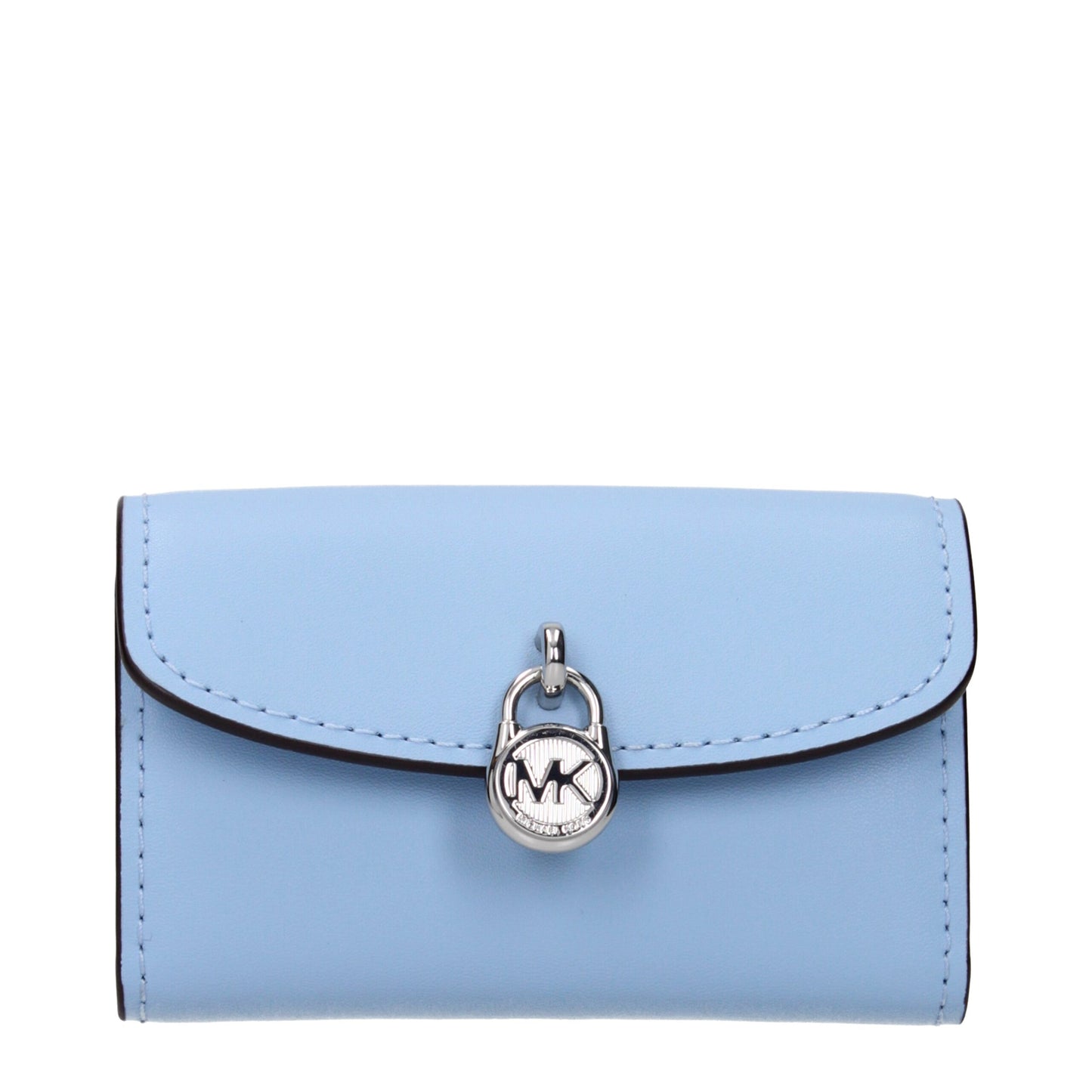 Portafoglio in pelle azzurro chiaro Michael Kors