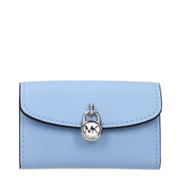 Portafoglio in pelle azzurro chiaro Michael Kors