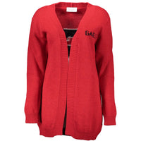 Gilet en acrylique rouge pour femme Gaelle Paris
