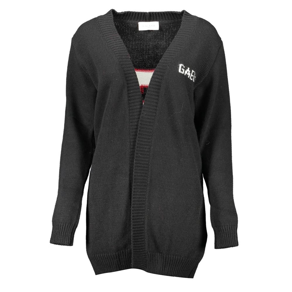 Gilet en acrylique noir pour femme Gaelle Paris