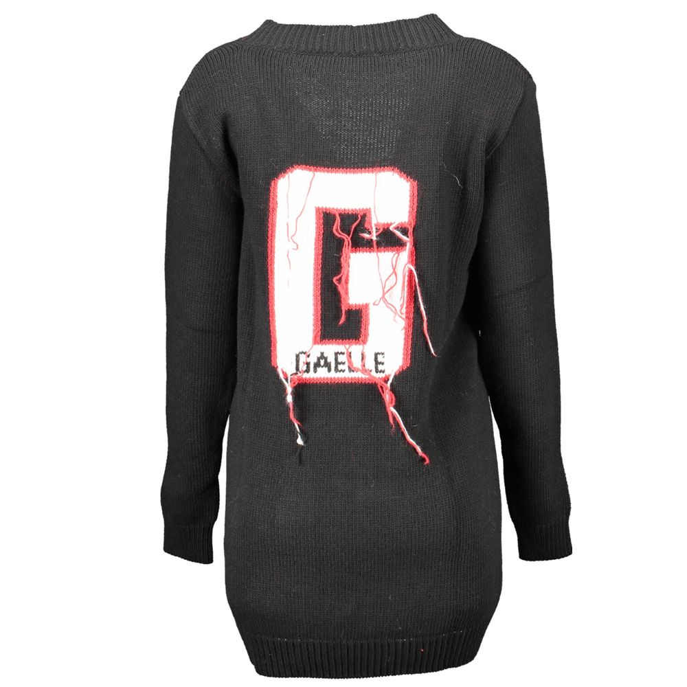 Gilet en acrylique noir pour femme Gaelle Paris